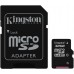 Карта пам'яті Kingston MicroSDHC 32 Gb С10 + SD